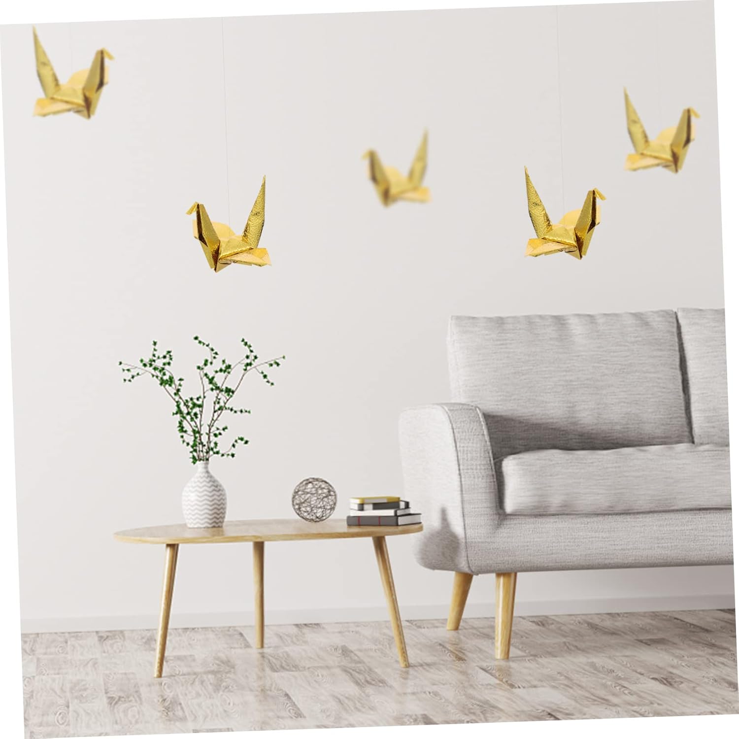 EXCEART 500 hojas de papel de cometa de origami perlado de una sola cara, adornos de álbumes de recortes, papel de regalo de Navidad, papel plegable