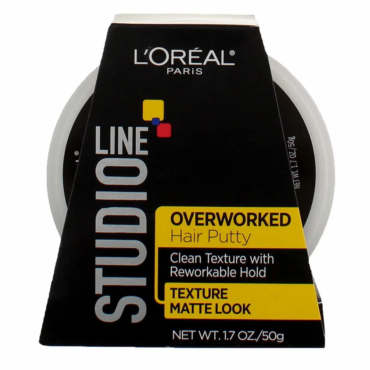 Loreal Studio Putty Overworked 1.7 oz (1.7 fl oz) (paquete de 6)