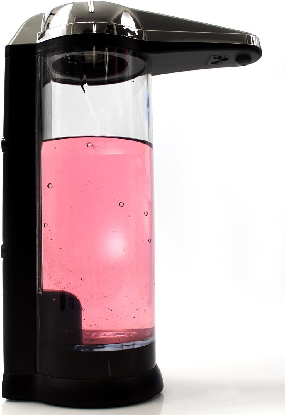 Dispensador de jabón automático chapado en cromo