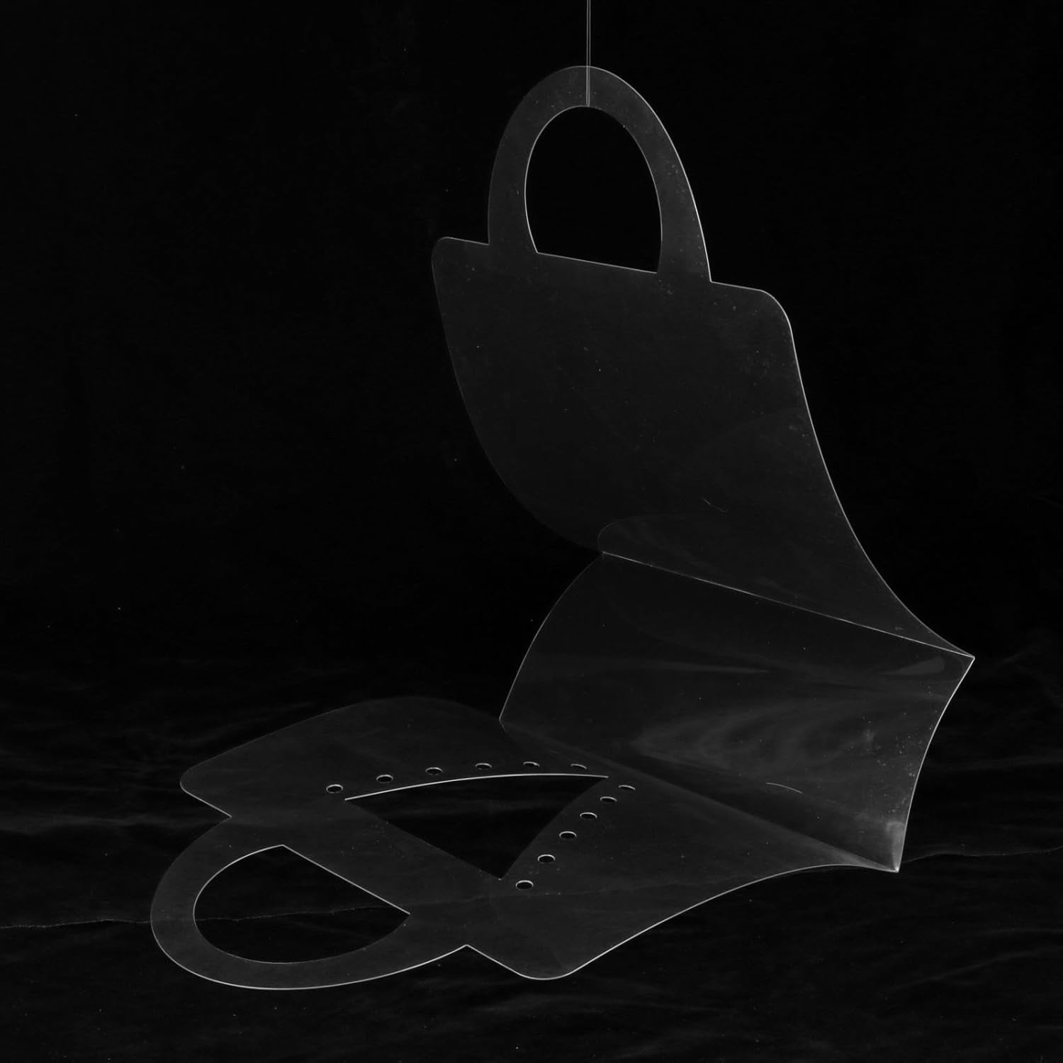 Esquirla Bolsa de ramo de flores transparente, bolsa de regalo de flores, bolsa de regalo de alta capacidad, bolsa de embalaje de flores frescas