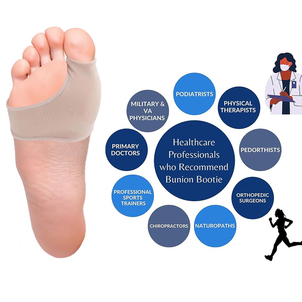 Corrector de juanetes para mujeres y hombres, corrector de hallux valgus, protector de férula para aliviar el dolor (1 par)