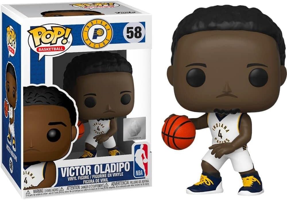 Funko POP NBA Indiana Pacers – Victor Oladipo, Multicolor, 3.75 inches