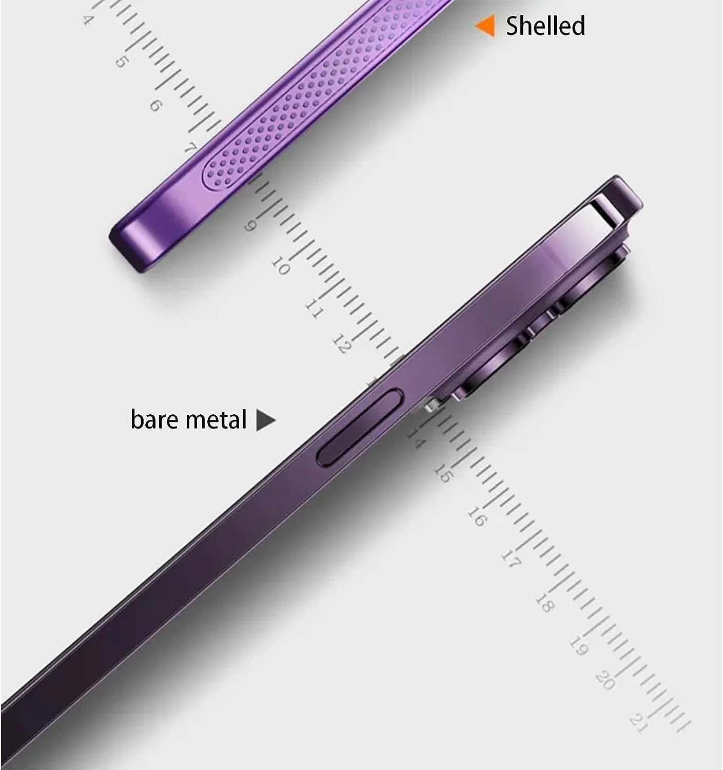 Funda para teléfono con disipación de calor galvanoplastia 2024 para iPhone 14, 13, 12 Promax, nueva versión, funda para teléfono con disipación de