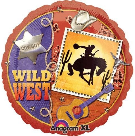 Wild West Rodeo Cowboy Caballo Cumpleaños Fiesta Globos Decoraciones Suministros