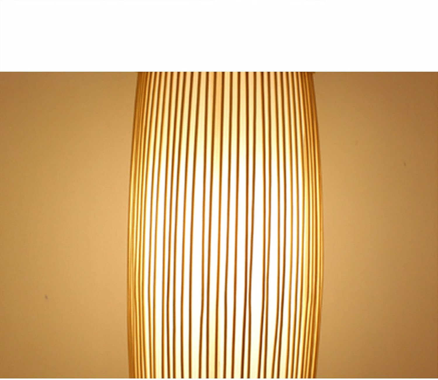Lámpara de pared de bambú, aplique de pared de mimbre de bambú de la lámpara de la rota para el hotel del dormitorio