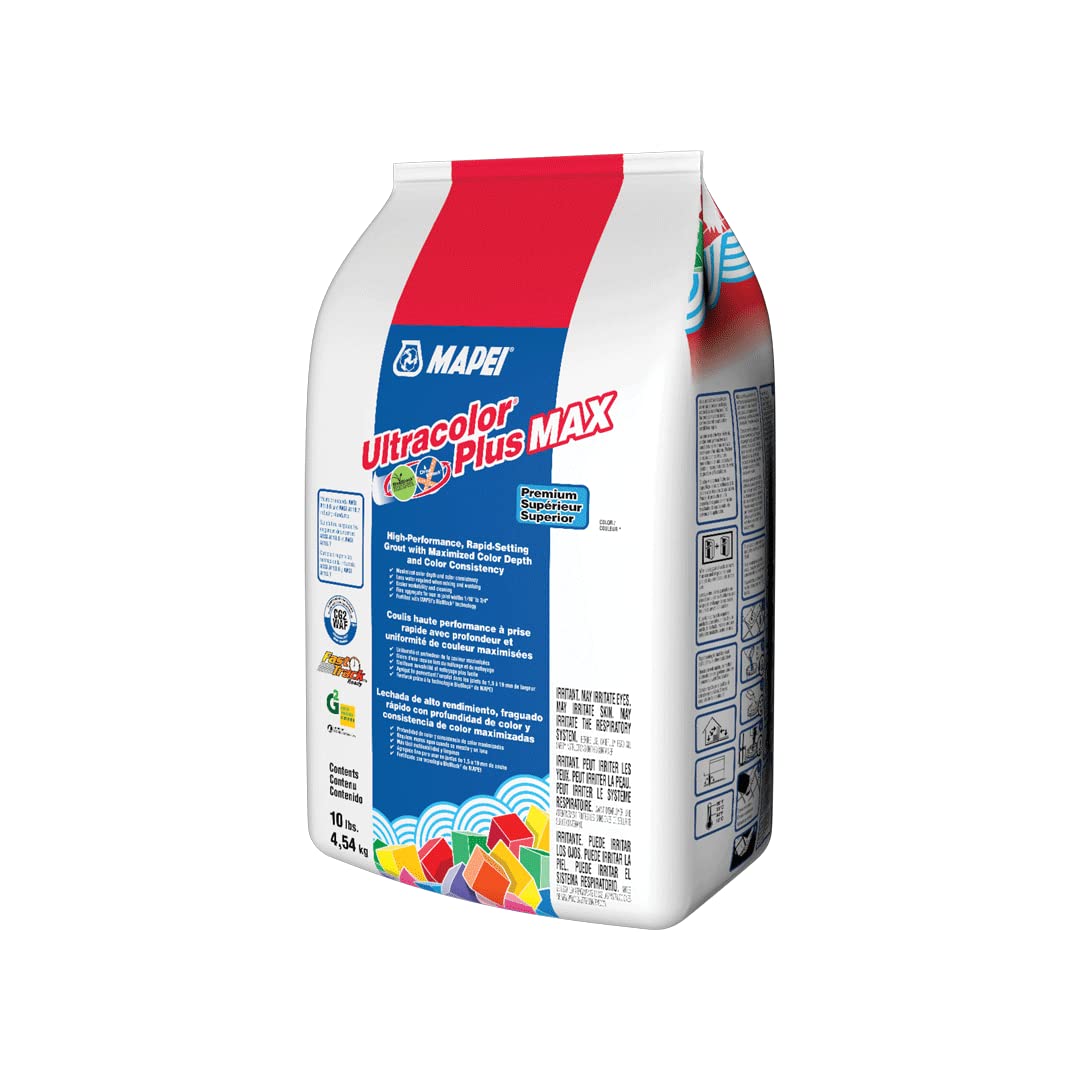 MAPEI Ultracolor Plus Max Pure White #117 Bolsa de 10 libras