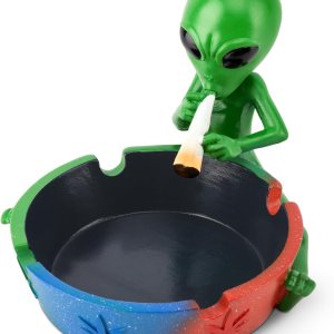 Cenicero para cenizas para hierba, cenicero al aire libre para patio, bandejas de cenizas para decoración de mesa de cigarrillos, decoración de Cenicero para cenizas para hierba, cenicero al aire libre para patio, bandejas de cenizas para decoración de mesa de cigarrillos, decoración de