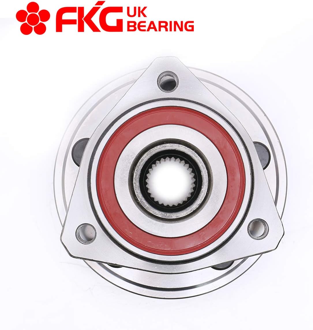 FKG 513158 Conjunto de cubo de rodamiento de rueda delantera para Jeep Wrangler (4WD), Jeep TJ (4WD), Jeep TJ (4WD), Jeep Cherokee 1999-2001, 5