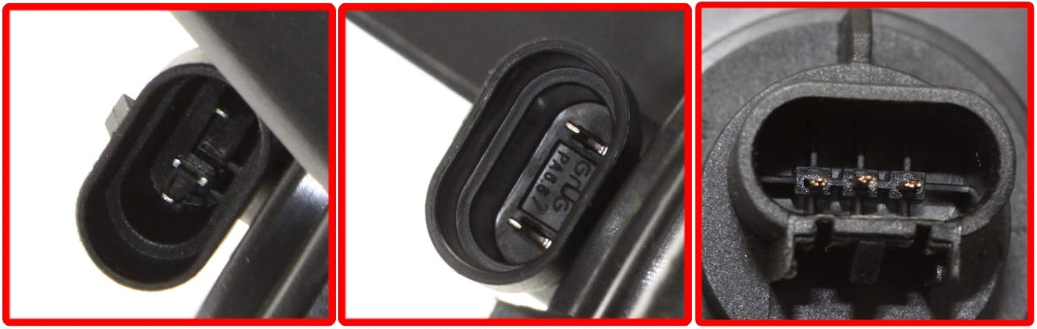 Evan Fischer Conjunto de faros delanteros compatible con Chrysler Sebring 2007-2010 halógeno tipo 1 convertiblesedán lado del pasajero
