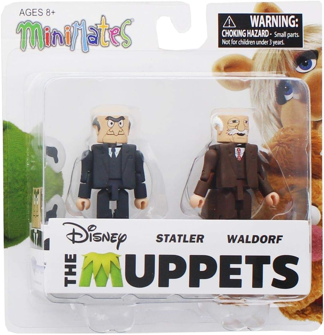 DIAMOND SELECT TOYS Muppets Minimates Series 2 Statler & Waldorf Diamond Select