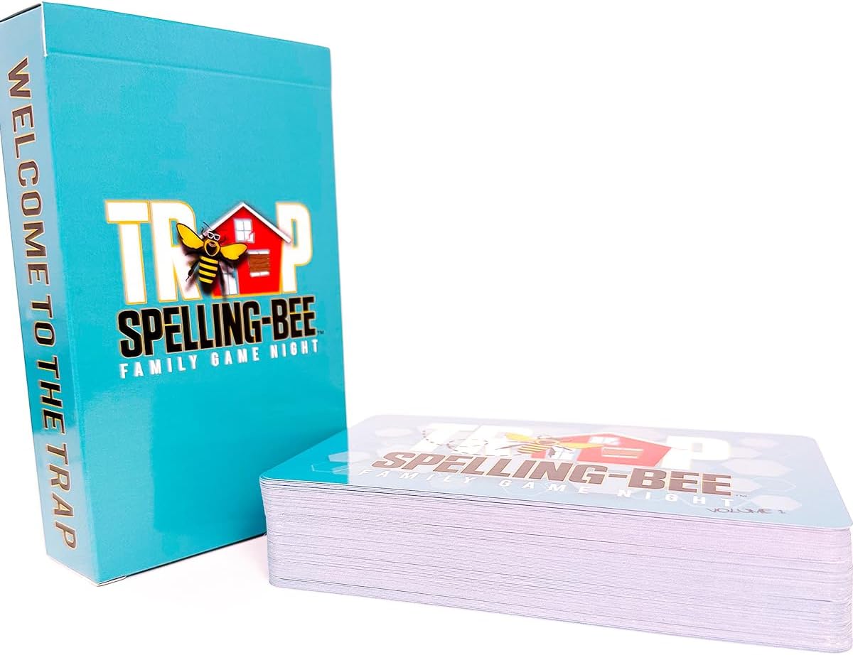 Trap Spelling Bee Juego de cartas Volumen 1  Reuniones de familiares y amigos, noche de juegos para adultos y diversión familiar Cultura urbana