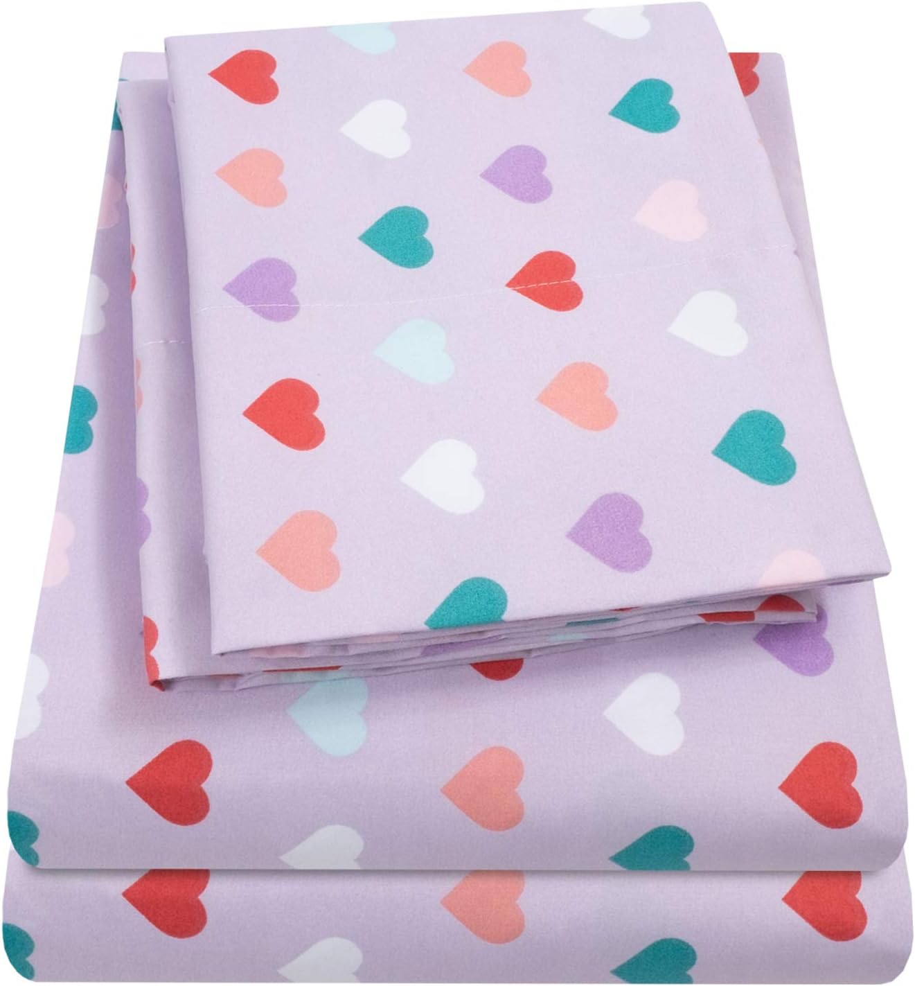 1500 Supreme – Juego de sábanas de colección para niños y niñas, sábanas coloridas, divertidas y cómodas para niños y niñas. Bolsillo profundo, no