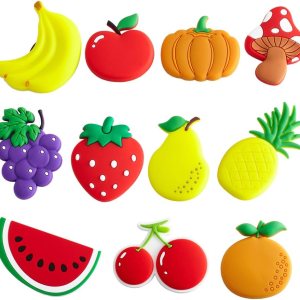 Pegatinas de imán de PVC impermeable para refrigerador, diseño de frutas cortadas, fijación fuerte para fotos, notas y decoraciones Pegatinas de imán de PVC impermeable para refrigerador, diseño de frutas cortadas, fijación fuerte para fotos, notas y decoraciones