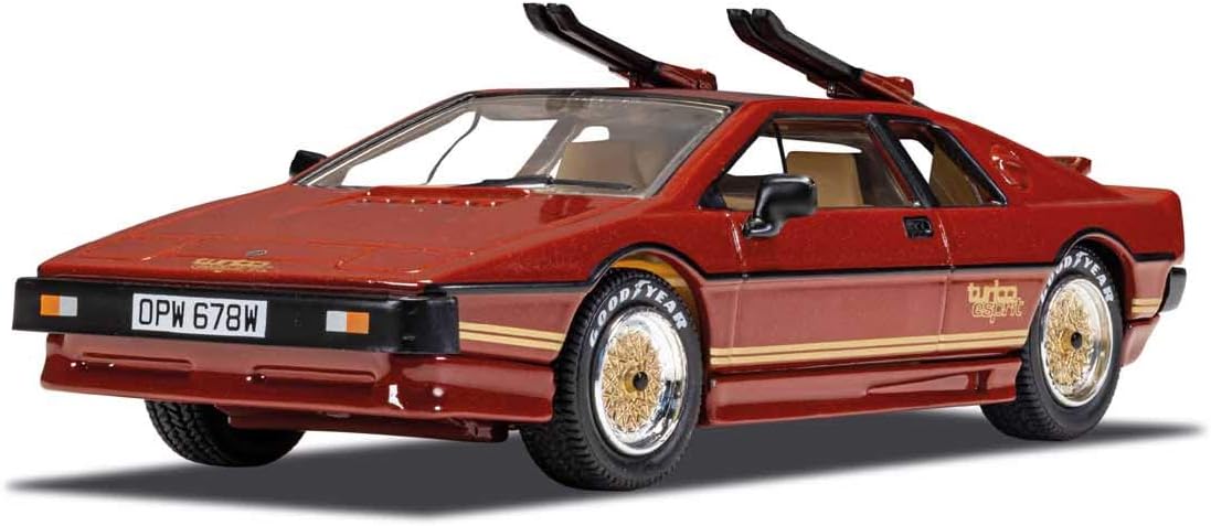 Corgi James Bond para tus ojos solo Lotus Esprit Turbo 136 Diecast Display Model Car CC04705 Rojo