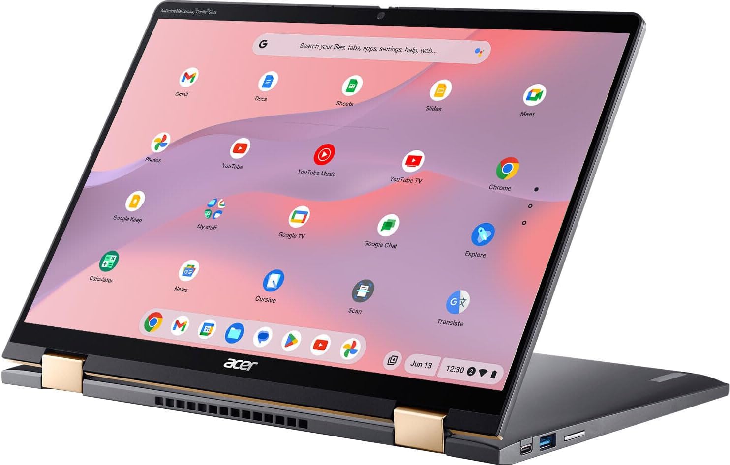 Acer Chromebook Spin 714 2 en 1 Laptop de 14 pulgadas FHD+ IPS pantalla táctil Intel 10-core i5-1335U Beats i7-1255U 8GB RAM 256GB SSD