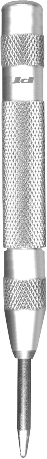Performance Tool Punzón central automático ajustable W7551 de 5 pulgadas con metal de acero endurecido resistente para perforar agujeros precisos y
