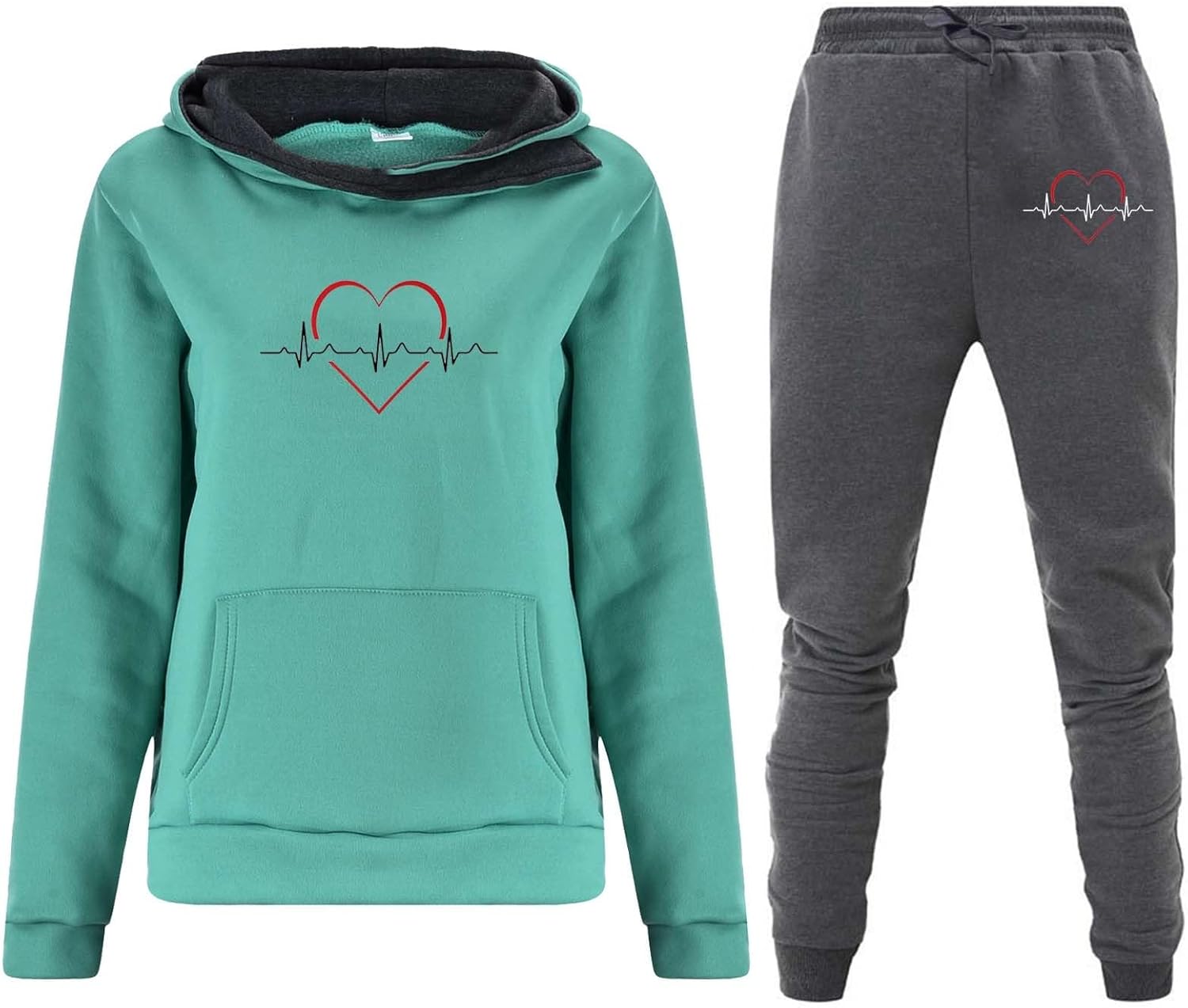 Conjunto deportivo de dos piezas para mujer, conjunto de pantalones deportivos a juego