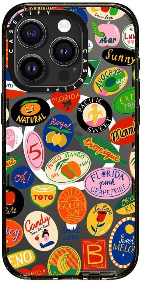 CASETiFY Impact – Funda para iPhone 15 Pro 4 veces probada contra caídas de grado militar, protección contra caídas de 8.2 pies, compatible con