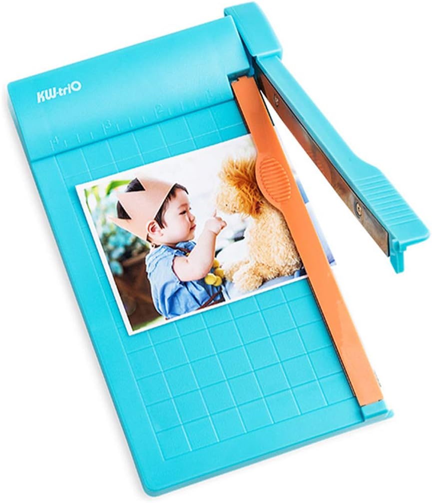 Cortador de papel Trimmer Photo Guillotine Cutting Machine Scrapbook Ruler Gancho para tejer