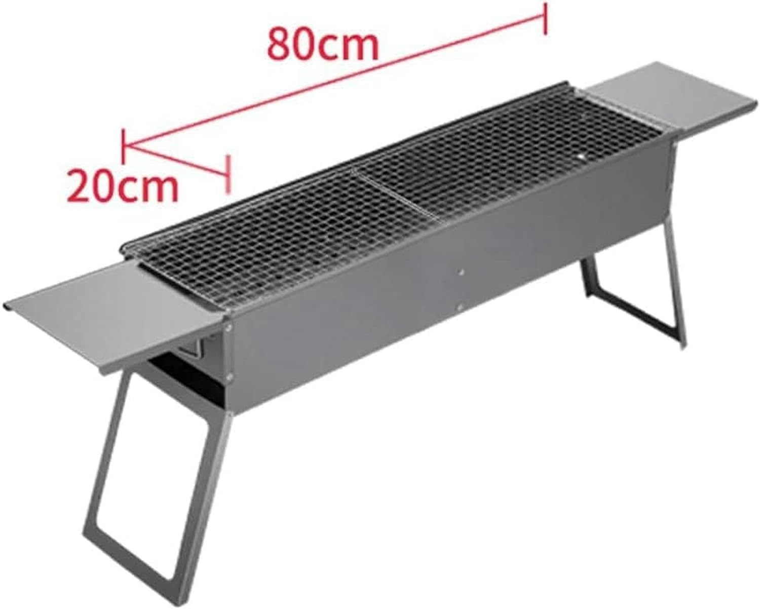 Portable foldable barbecue grill Smoked charcoal grill Outdoor picnic grill Desktop barbecue grill Suitable for 5-10 people barbecue tools