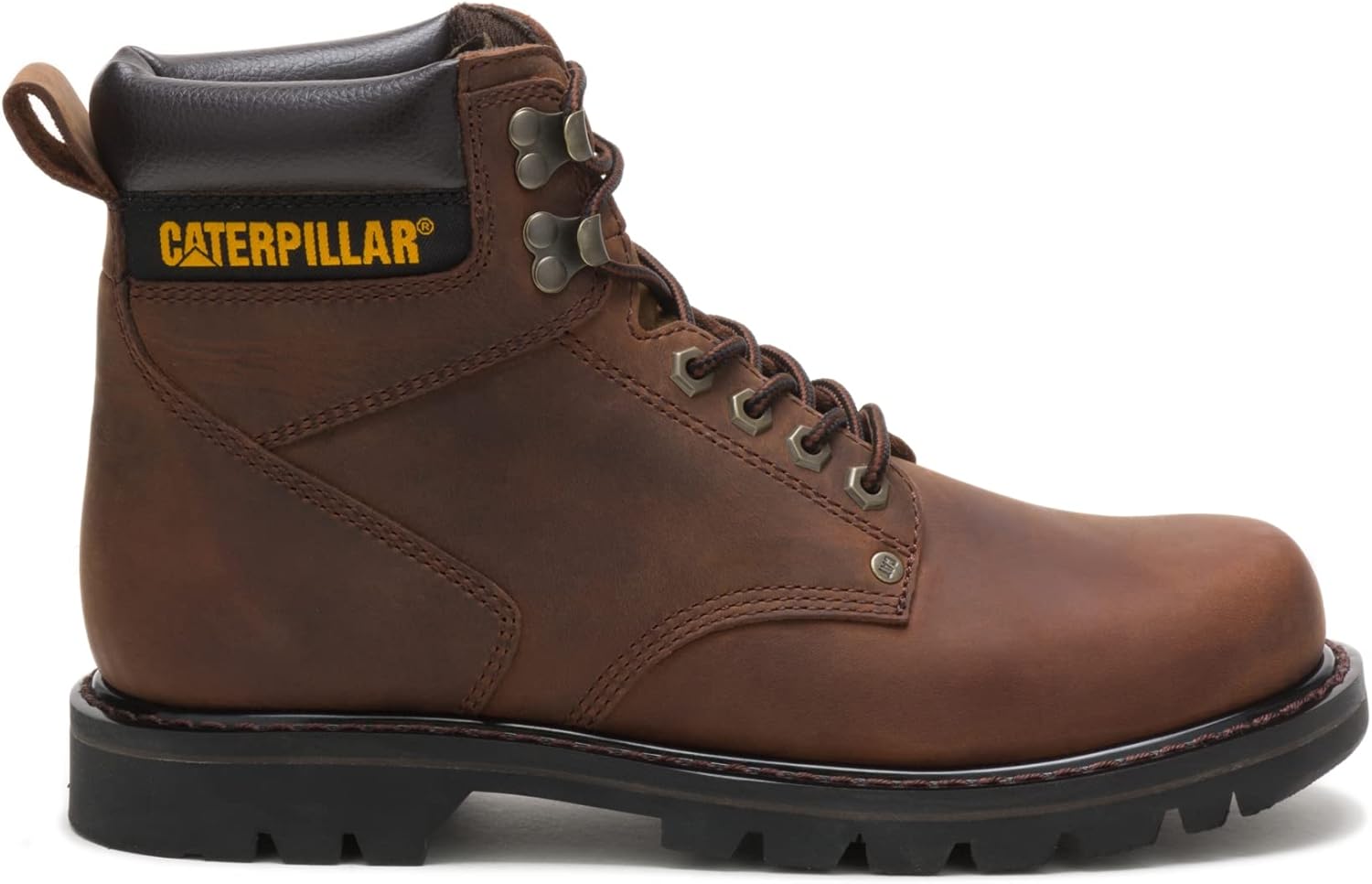 CAT Botas de trabajo Second Shift con punta suave para hombre