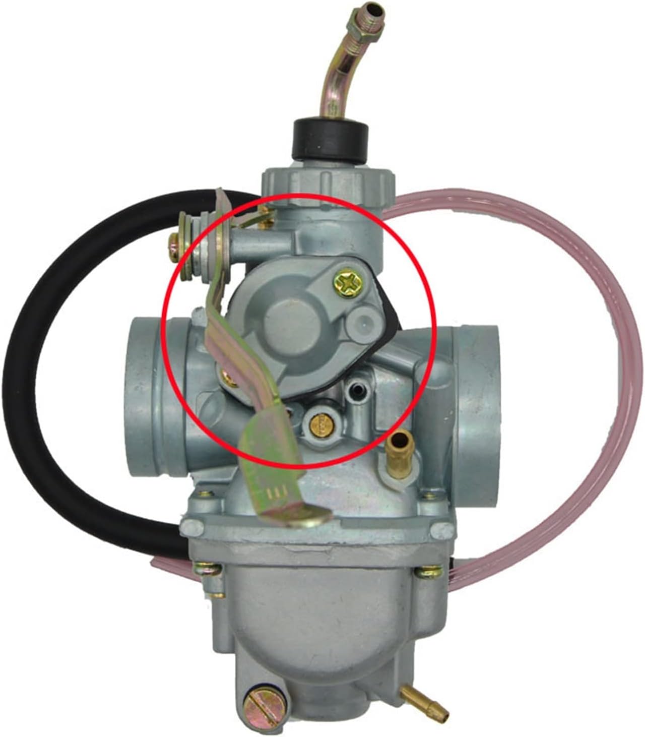 Power Jets – Carburador de carburador de motocicleta para YBR125 para YBR 125 para XTZ125 para 125CC carburador de mano sistema de combustible de