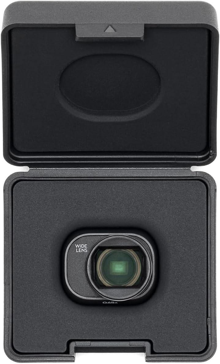 Lente gran angular original Mini 4 Pro para DJI Mini 4 Pro Drone Fotos de expansión FOV de 81.5 a 114 Video de 75 a 100 Accesorios de cámara