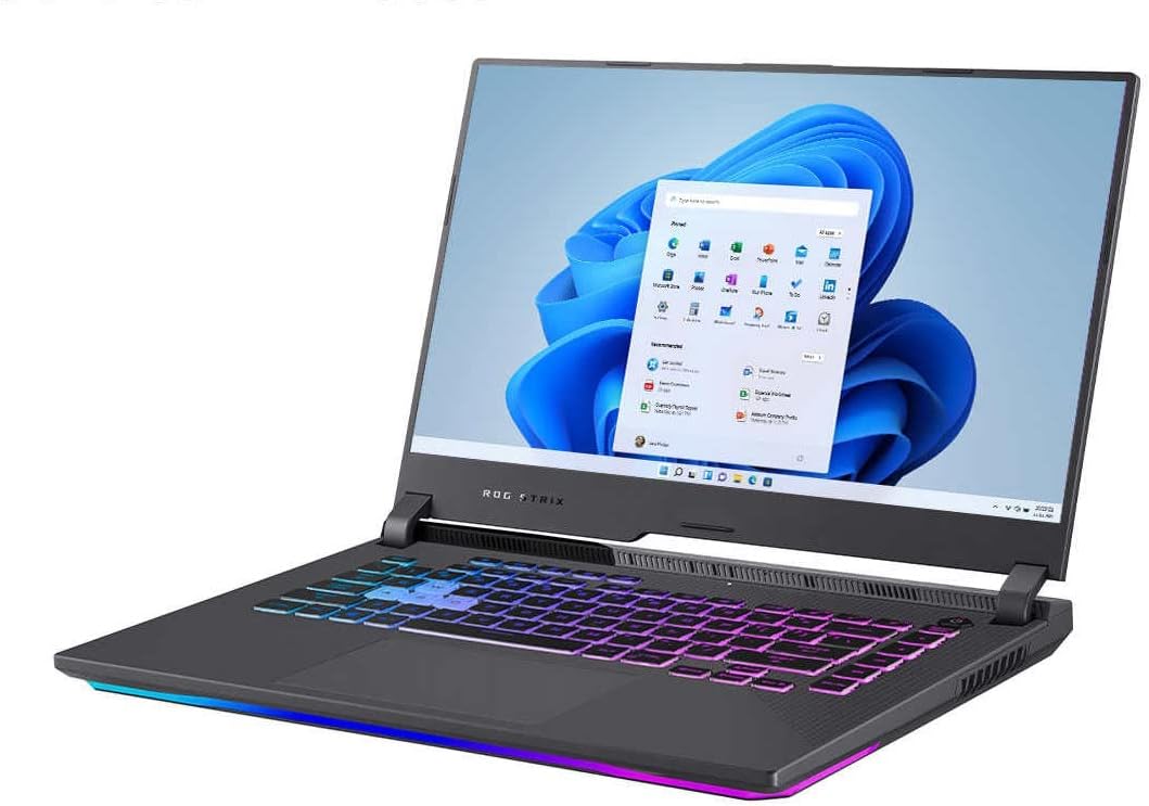 ASUS Laptop para juegos ROG Strix G15 2023  AMD Ryzen 7 4800H 8-Core  NVIDIA GeForce RTX 3060 6GB  16GB DDR4  512GB SSD  15.6 pulgadas 1920 x 1080