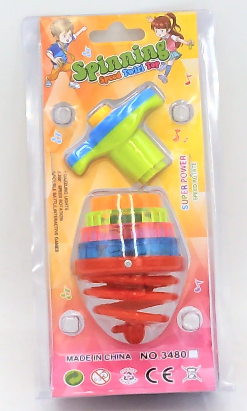 Juguete giratorio iluminado