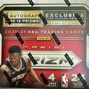 2020-21 Panini Prizm NBA Basketball Factory Sealed Retail 24 Pack Box 1 Auto Autographed Card Per Box on Average. 12 Prizm Parallels cards per box 2020-21 Panini Prizm NBA Basketball Factory Sealed Retail 24 Pack Box 1 Auto Autographed Card Per Box on Average. 12 Prizm Parallels cards per box