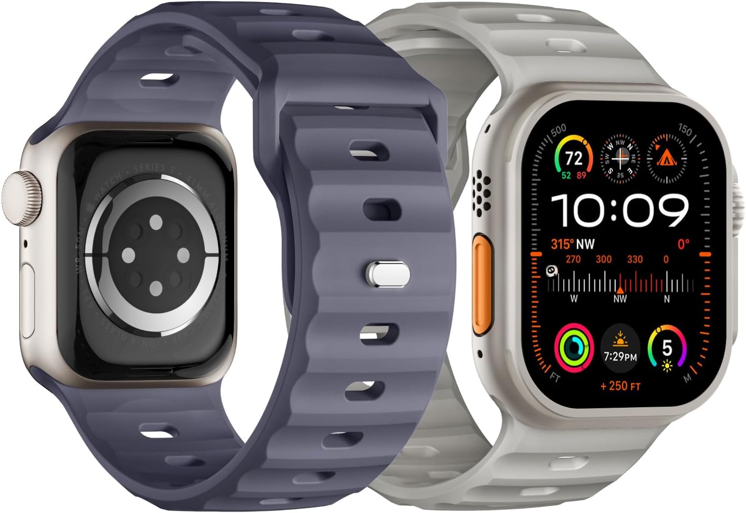 Correas deportivas compatibles con Apple Watch Ultra 2Apple Watch Ultra Band de 1.929 in 1.772 in 1.732 in 1.654 in para hombres, correas de