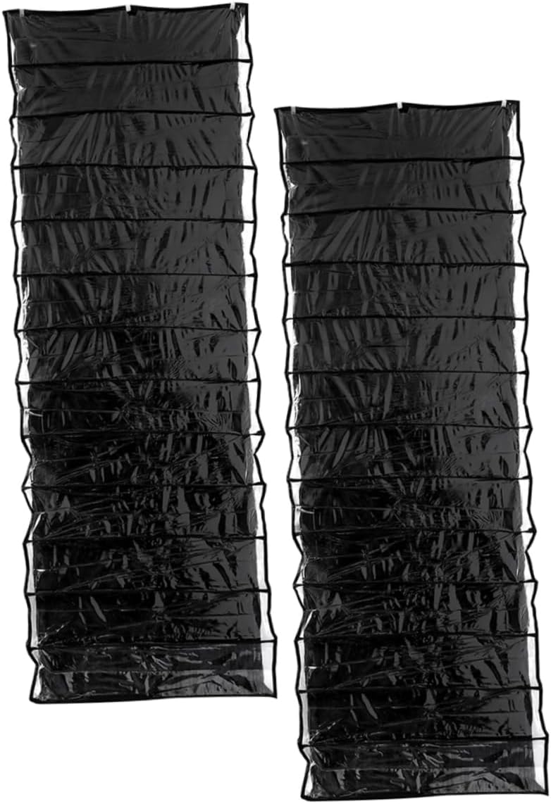 Zerodeko Organizador de zapatos para colocar detrás de la puerta, 26 unidades, organizador grande para colocar sobre la puerta, zapatero sobre la