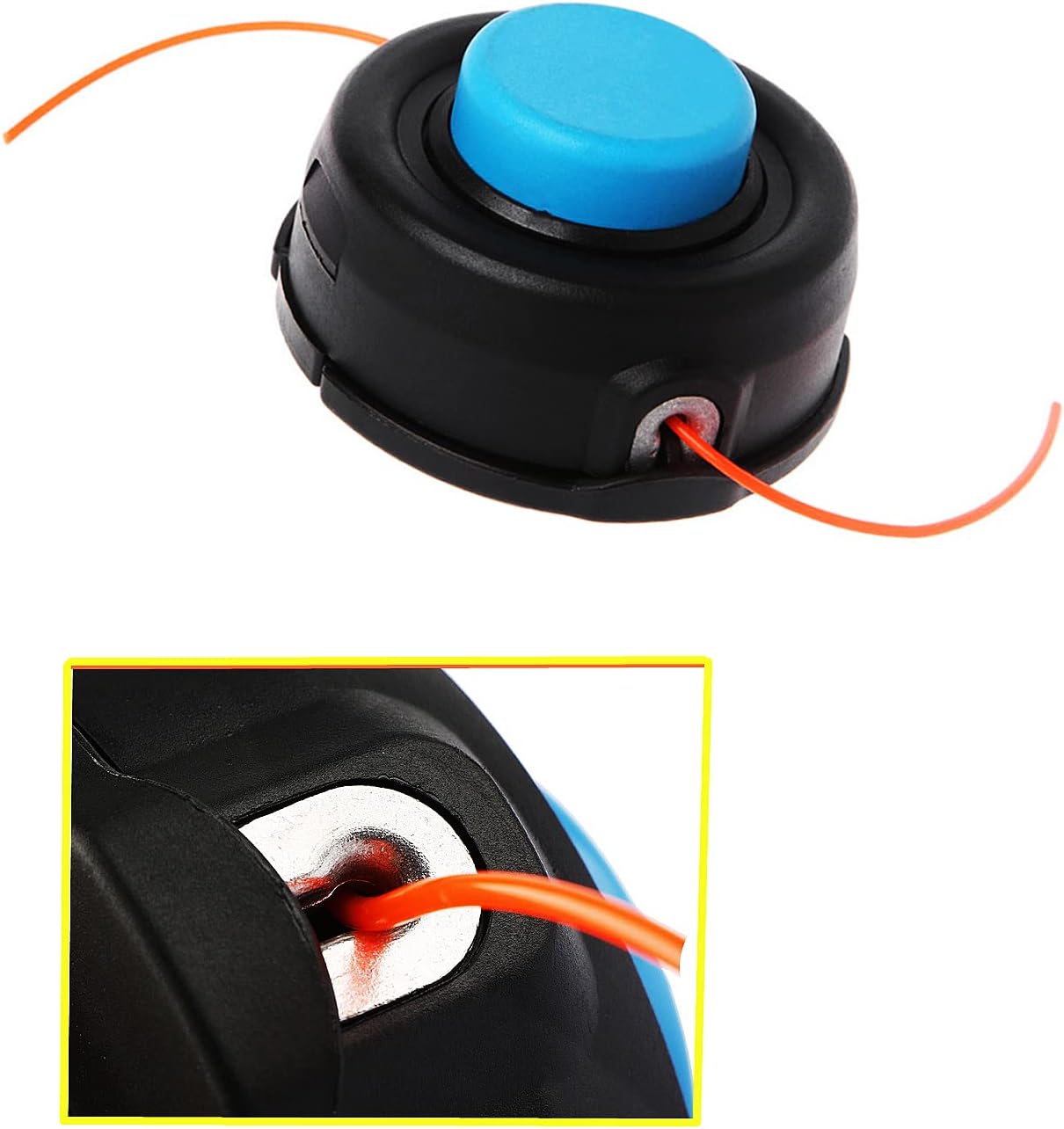 T25 Tap Advance – Cabezal de recortadora de cuerda para Husqvarna 124L, 125L, 125LDx, 128L, 128LD, 128LDx, 128R, 128RJ, 223L, 223R, recortadora de