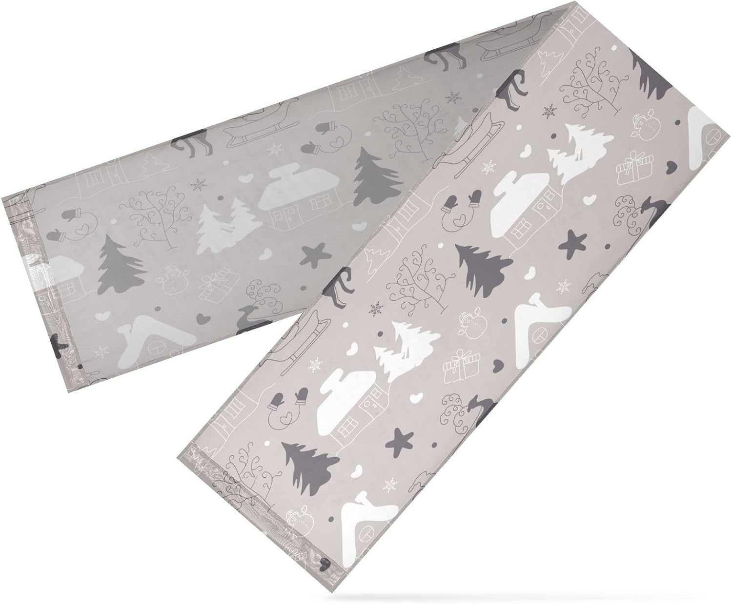 Christmas Winter Table Runner Autumn Table Runner for Kitchen Decorations Christmas Table Runner 108 Inches Long