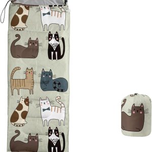 Camping Sleeping Bags for Adults Kids Boys Girls Warm & Cool Weather Waterproof Indoor & Outdoor Backpacking Kawaii Animals Sleeping Bag for All Camping Sleeping Bags for Adults Kids Boys Girls Warm & Cool Weather Waterproof Indoor & Outdoor Backpacking Kawaii Animals Sleeping Bag for All