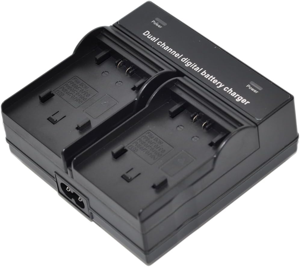 Cargador de batería AC de pared dual para NB-6LH NB6L NB6LH PowerShot SD1200 SD1300 SD3500 SD4000 SD980 SX170 SX500 es s200 sx240 sx260 sx270 sx280