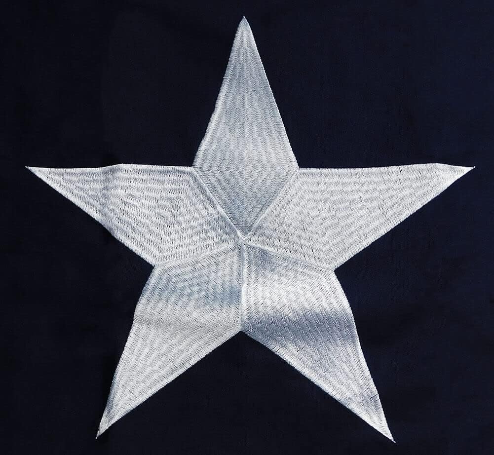 Premium State of (Fully Emb) 3×5 3’x5′ Cotton Flag RUF