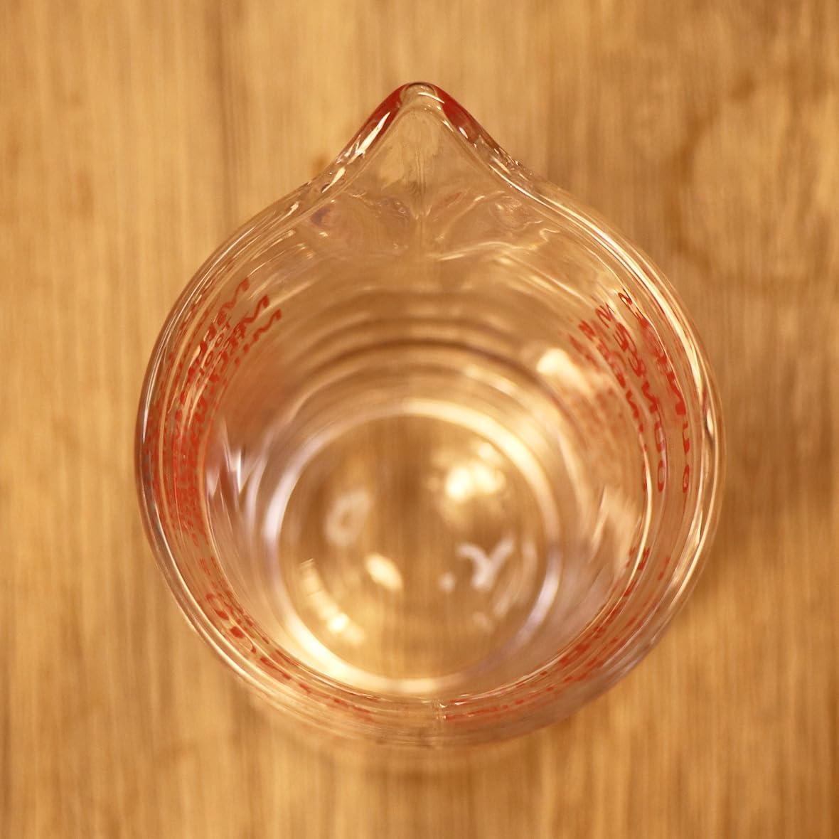 Vaso de medición de vidrio de chupito 3 onzas90ML líquido pesado alto taza de vidrio espresso línea roja