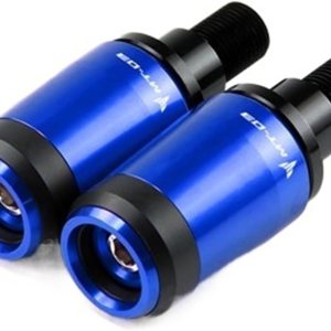 Para Yamaha MT-03 MT03 MT 03 78 pulgadas manillar extremo manillar empuñaduras extremos tapas enchufe peso motocicleta accesorios (color  azul, Para Yamaha MT-03 MT03 MT 03 78 pulgadas manillar extremo manillar empuñaduras extremos tapas enchufe peso motocicleta accesorios (color  azul,