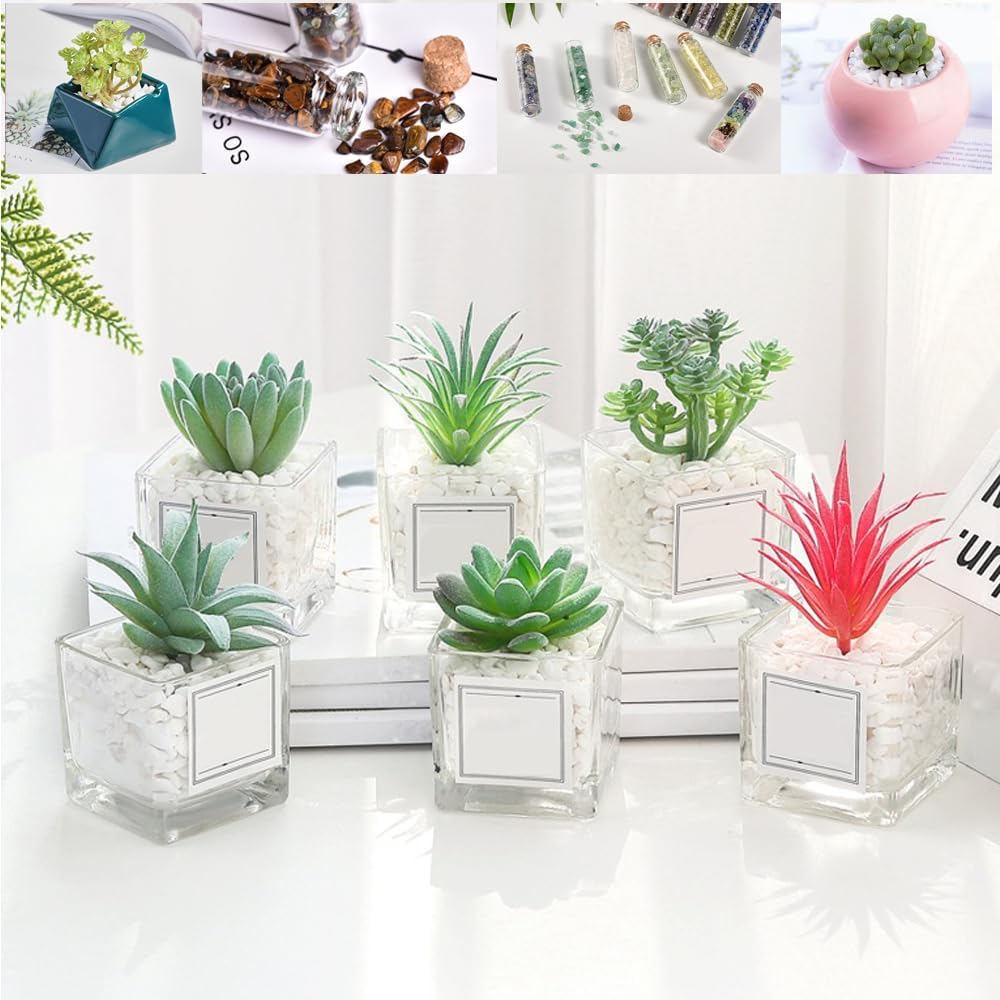 Chips de fluorita turquesa, piezas de cuarzo de cristal triturado, pequeñas piedras pulidas para manualidades, fabricación de joyas, decoración del