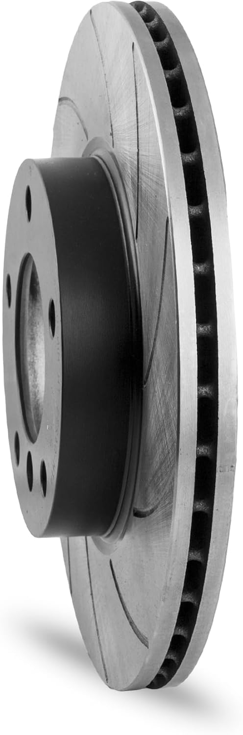 Grooves GT Sport – Rotores de disco de freno compatibles con OPEL ZAFIRA B VAN A05 2005 2006 2007 2008 2009 2010 2011 2012 2013 2014 2015-1666GVS –