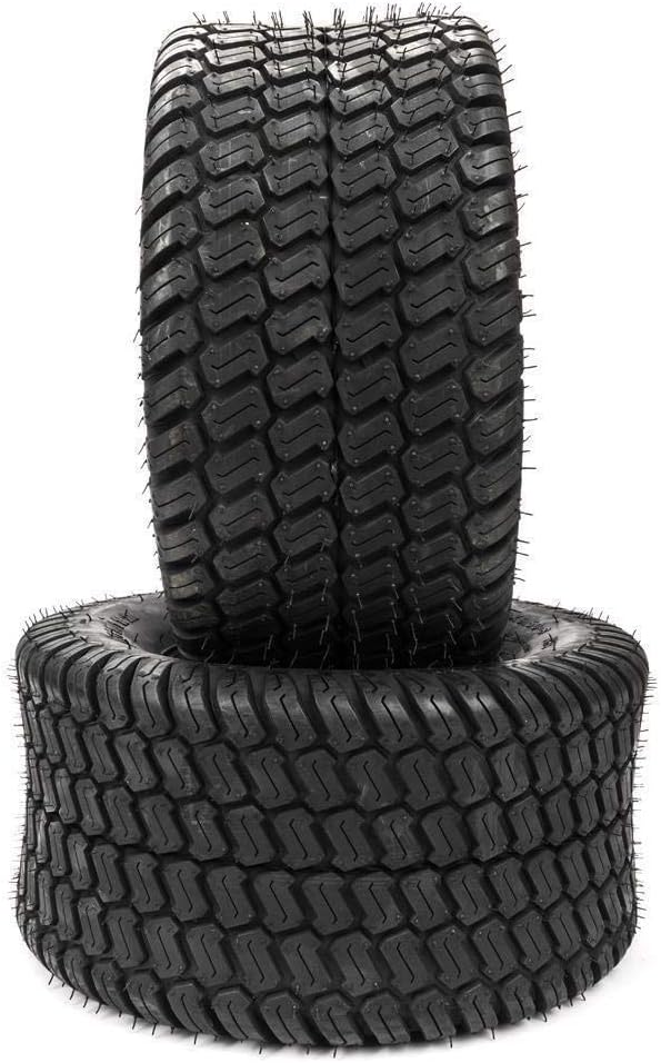 TUFFIOM Juego de 2 neumáticos para cortacésped de 24×12.00-12, neumáticos de césped 8PR para césped y jardín para tractor de jardín, cortacésped,