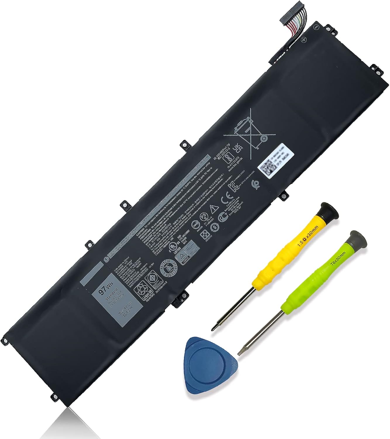 Reemplazo de batería 97Wh 4K1VM para Dell G7 17 7700 Series Notebook W62W6 0W62W6 9TM7D 09TM7D XYCW0 0XYCW0 V0GMT NCC3D 0NCC3D NYD3W 0NYD3W 11.4V