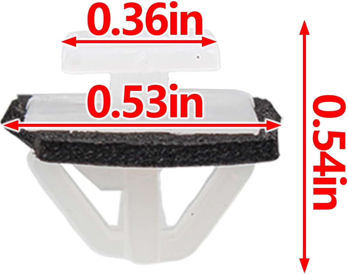 Topkidame 87756-2E000 Clip de moldeo basculante para Hyundai Kia- 30pcs