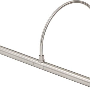 APL16-52 – Luz LED de perfil de 2 W, 3000 K, 140 lúmenes, acabado de níquel satinado APL16-52 – Luz LED de perfil de 2 W, 3000 K, 140 lúmenes, acabado de níquel satinado