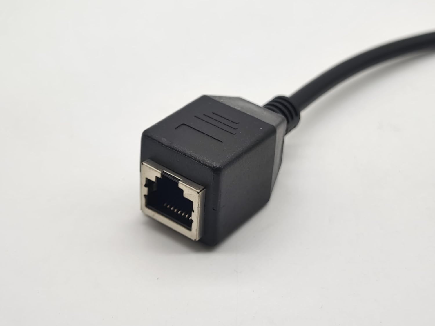 Adaptador de cable de terminal RJ45 a rosca hembra 8p8c a conector de bloque de terminales de resorte de 8 pines