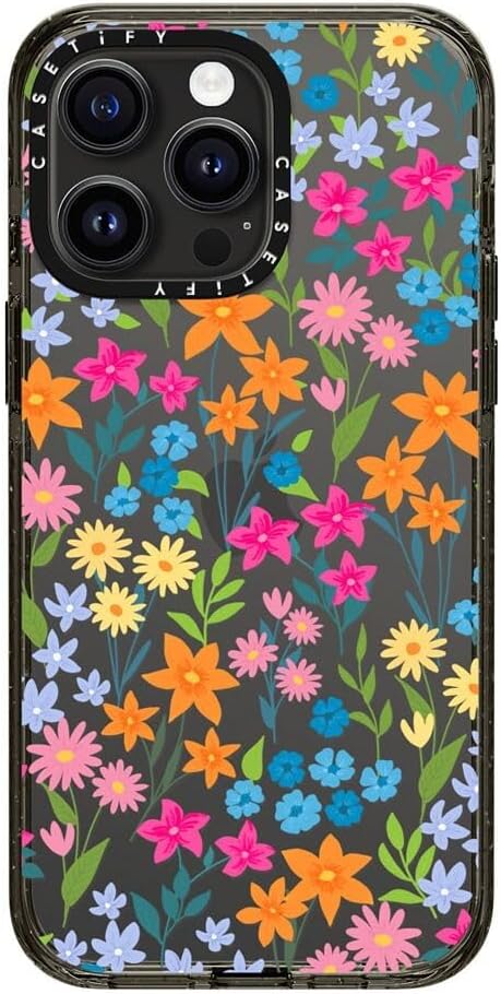 CASETiFY Impact – Funda para iPhone 15 Pro Max 4 veces probada contra caídas de grado militar, protección contra caídas de 8.2 pies – Estampado
