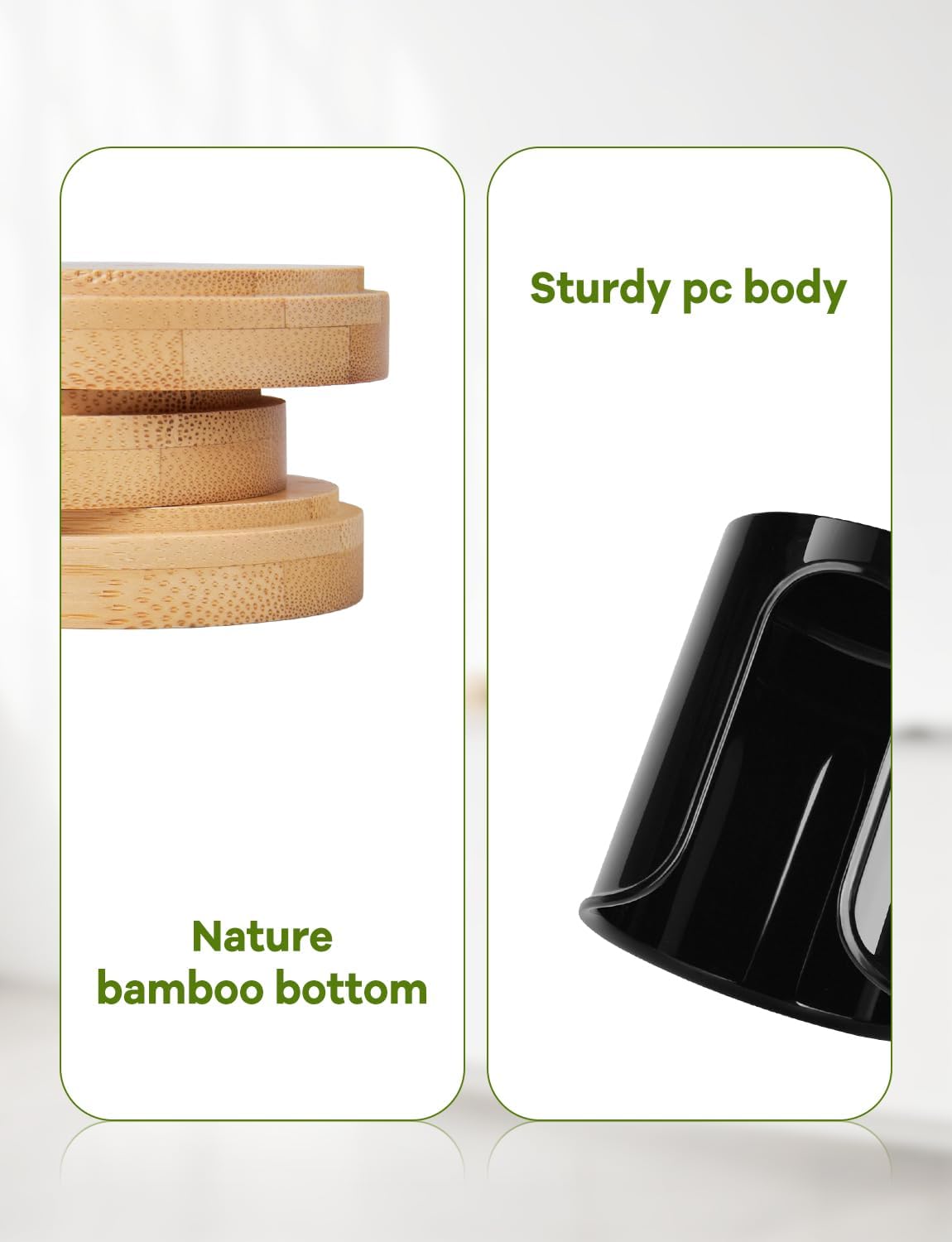 Portavasos de baño  Dispensador de tazas pequeñas para vasos de baño Dixie de 3 onzas, dispensador de tazas de enjuague bucal de 3 4 onzas  PCbambú,
