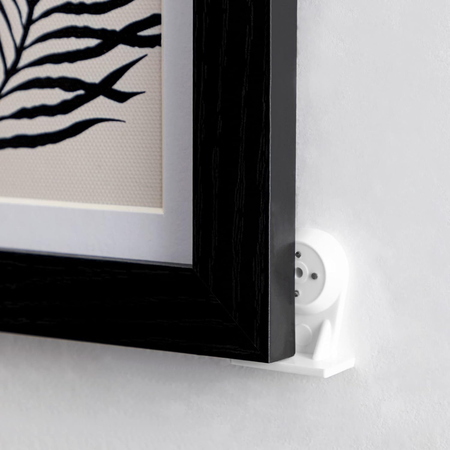 eletecpro Kit de 62 piezas para colgar cuadros para marco de fotos, colgador de pared de hormigón sin daños, ganchos invisibles para pared dura,