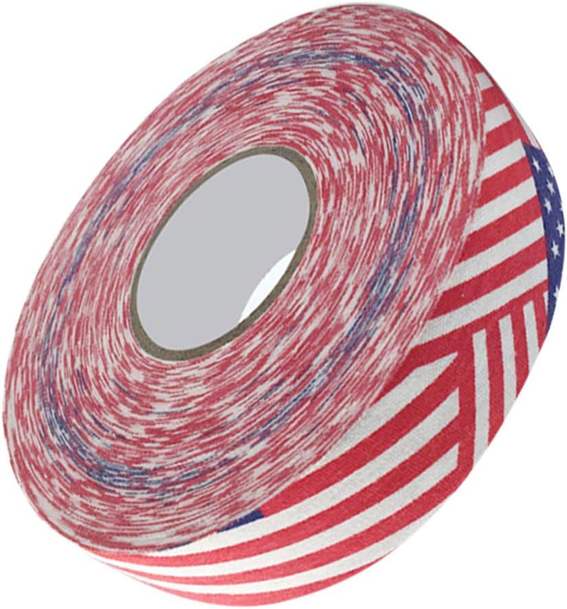 Cinta de lacrosse de 1.0 in x 82.0 ft, cinta protectora de hockey cinta de lacrosse cinta de agarre de hockey para palo de seguridad deportiva